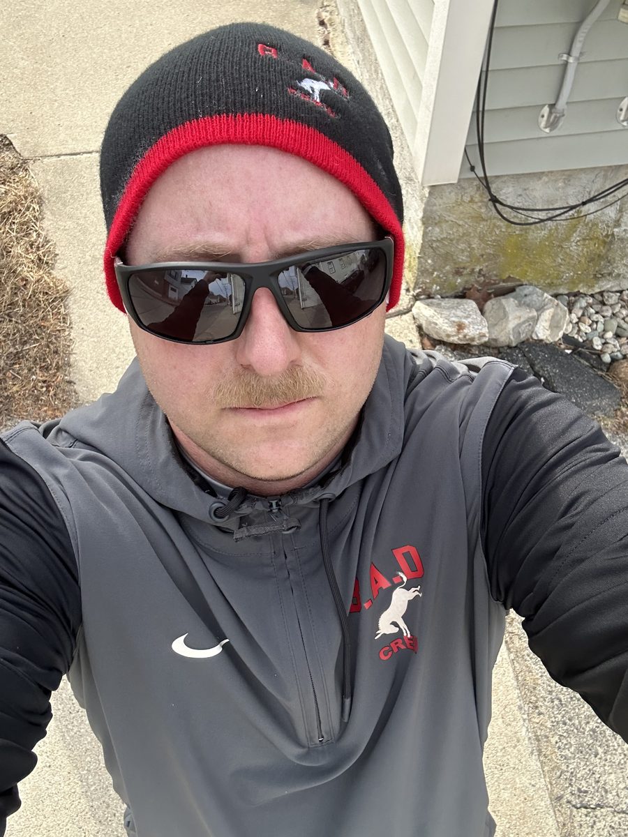 Runner wearing the B.A.D Crew beanie